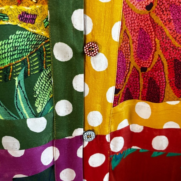 FARM Rio Colorful Jungle Print Long Sleeve Dress - Picture 9 of 15